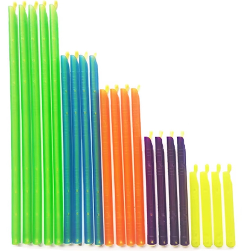 Bag Closure Sticks - no brand - set of 21